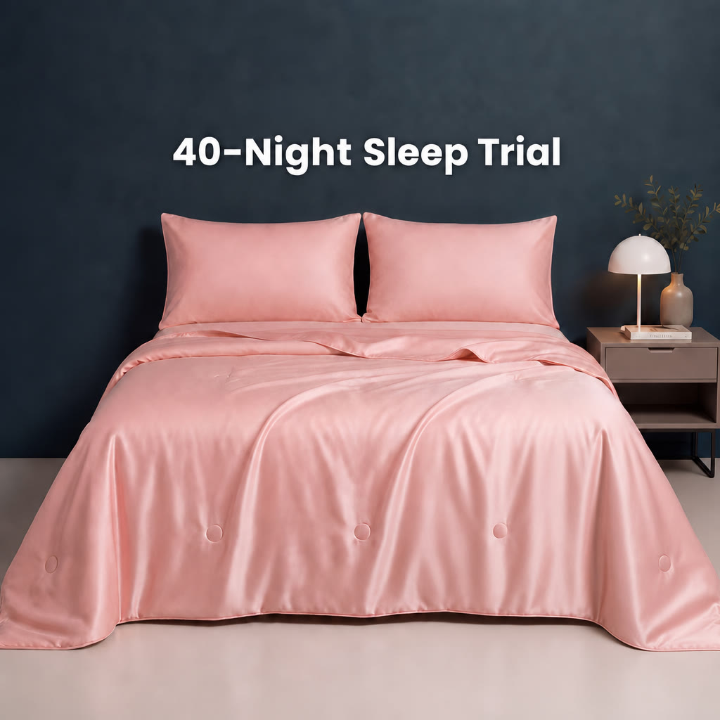 Glacier Cooling Duvet – Ice-Silk Comfort for Hot Summer Nights